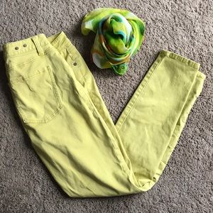 3 for $25 CAbi yellow jeans with  scarf- bundle
